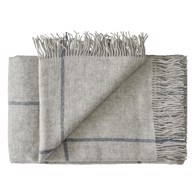 Silkeborg Uldspinderi plaid - Mandø Light Grey